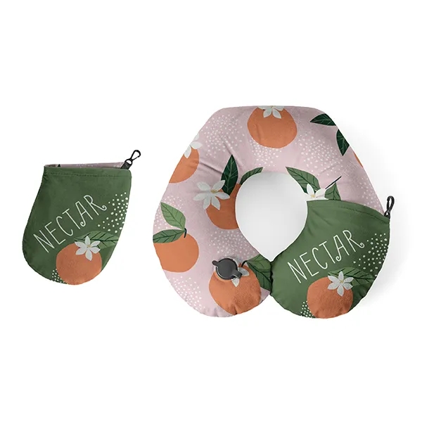 The Inflatable Travel Pillow is a fully customizable travel necessity with... from ASI 45657 Pop! Promos