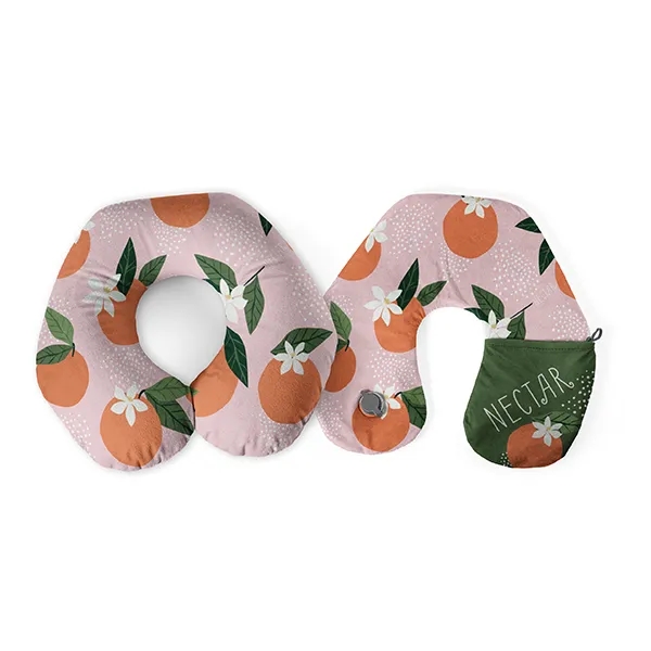 The Inflatable Travel Pillow is a fully customizable travel necessity with... from ASI 45657 Pop! Promos