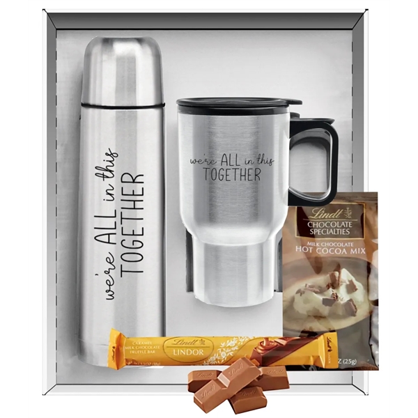 Drinkware Gift Set with Cocoa and Chocolate... from ASI 89971 Stuff A Mug