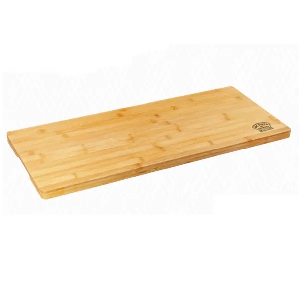 23 3/4" x 12" bamboo cutting and charcuterie board.  Great... from ASI 99030 Zipline