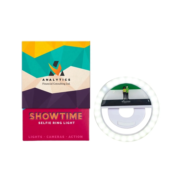 Illuminate your selfies with the ShowTime Selfie Cell Phone Light... from ASI 61966 HPG / HandStands HPG Gold