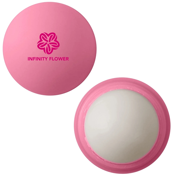 Round Lip Balm Moisturizer Ball Filled with Natural Lip Moisturizer... from ASI 61966 HPG / Mixie