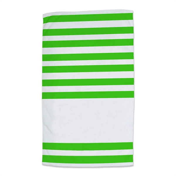Striped beach towels with a twist, cabana beach towels... from ASI 79750 Pro Towels