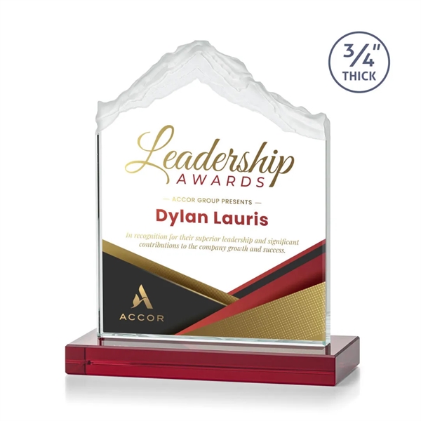 Everest VividPrint™ Award - Red... from ASI 84592 St Regis Group / St Regis