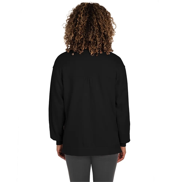 Our classic and versatile mid-weight cotton-blend Women's Coastal Sweatshirt can be... from ASI 44620 Charles River Apparel