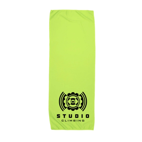 12" x 32" cooling towel with customization.... from ASI 63549 Jornik Manufacturing Corp