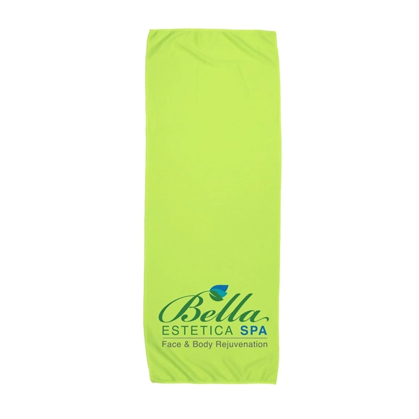 12" x 32" cooling towel with full color customization.... from ASI 63549 Jornik Manufacturing Corp