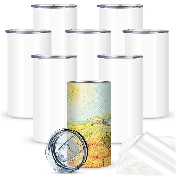 12 oz. Full Color Double Wall Sublimated Straight Tumbler  With... from ASI 62635 Inno-Vative Solutions Grp LTD