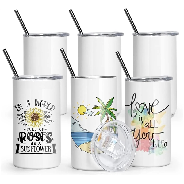 12 oz. Full Color Double Wall Sublimated Straight Tumbler  With... from ASI 62635 Inno-Vative Solutions Grp LTD