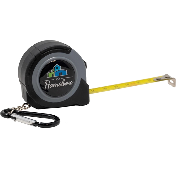 This tape measure is small in size, but certainly measures up!... from ASI 61966 HPG / Beacon Promotions