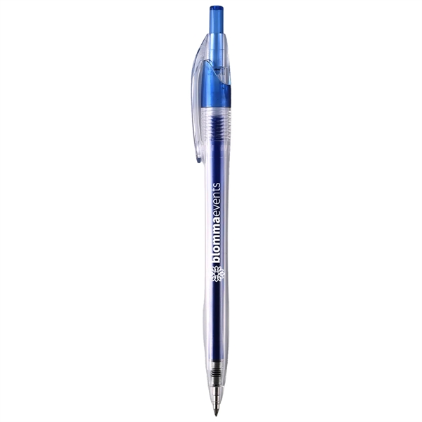 Eco-friendly Javalina composed of recycled ABS plastic. Translucent barrels reveal a... from ASI 61966 HPG / Hub Pen