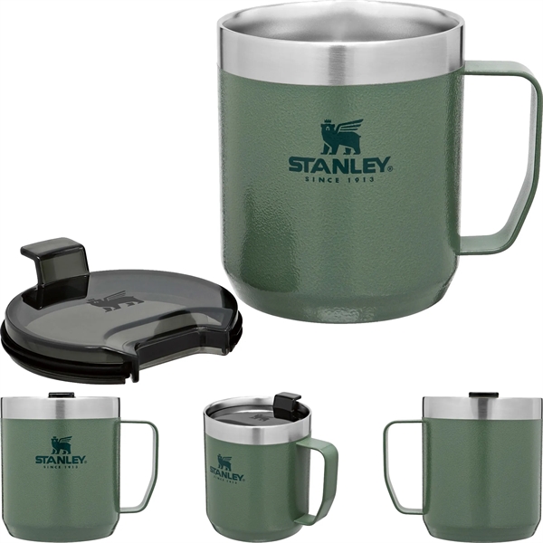 Stanley's 12 oz mug keeps drinks hot/cold, from coffee to cocktails.... from ASI 61966 HPG / HPG Gold Beacon Premium Brands