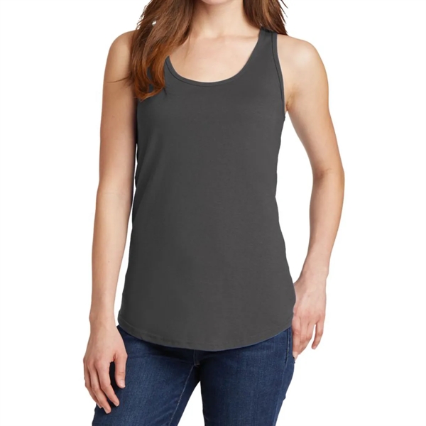 Ladies cotton tank top in assorted sizes with six-color imprint.... from ASI 61125 Hit Promotional Products / Hit®