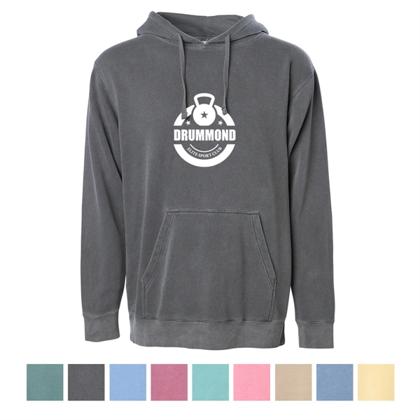 Unisex sweatshirt with a jersey-lined hood, double-needle sewing on all seams,... from ASI 61125 Hit Promotional Products / Hit®