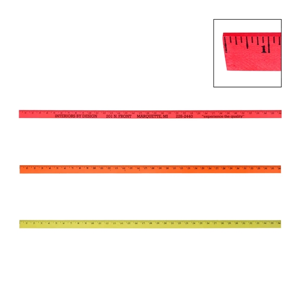 Fluorescent colored yardstick.... from ASI 61125 Hit Promotional Products / Hit®