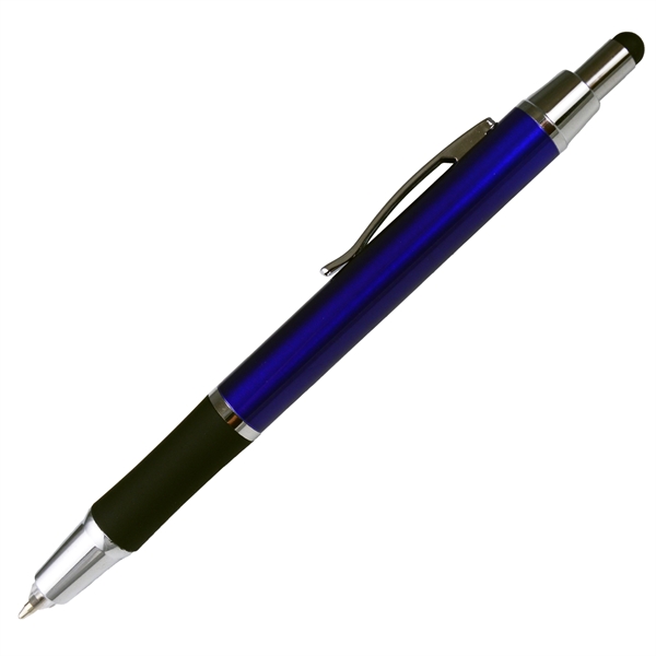 Aluminum click action pen with stylus and LED light tip.... from ASI 57956 Graphco line
