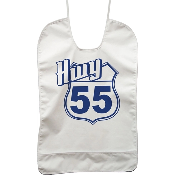 Travel bib made of triple butyl coated material.... from ASI 31260 AdCapitol
