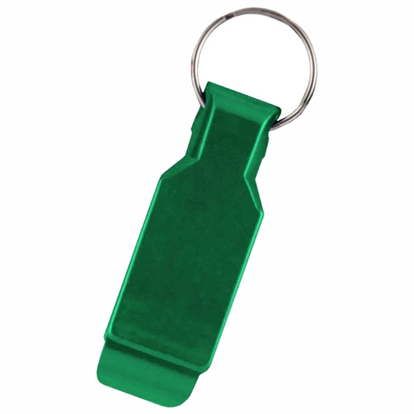 Aluminum multi-purpose bottle opener with split metal keyring.... from ASI 57956 Graphco line