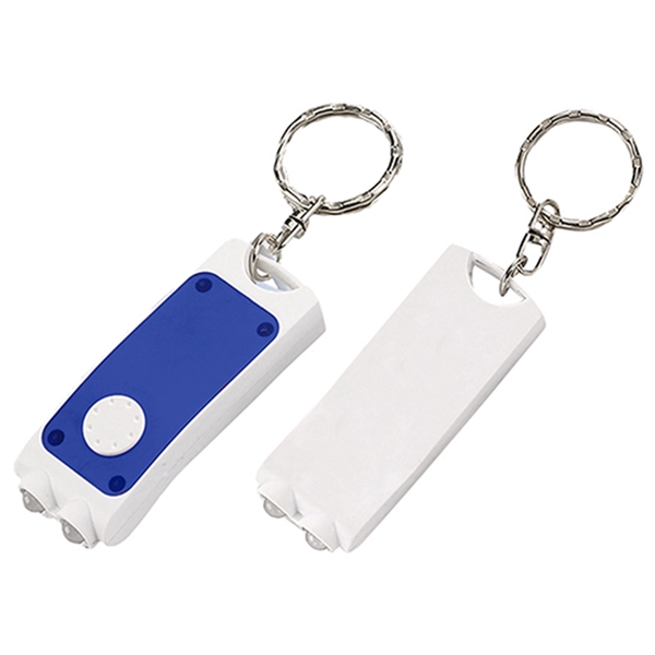 2-tone rectangular LED flight light with a keyring.... from ASI 57956 Graphco line