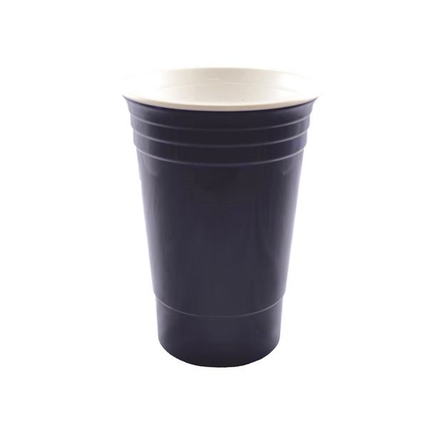 Eco-friendly and biodegradable 16 oz. party cup featuring double wall insulation.... from ASI 57956 Graphco line