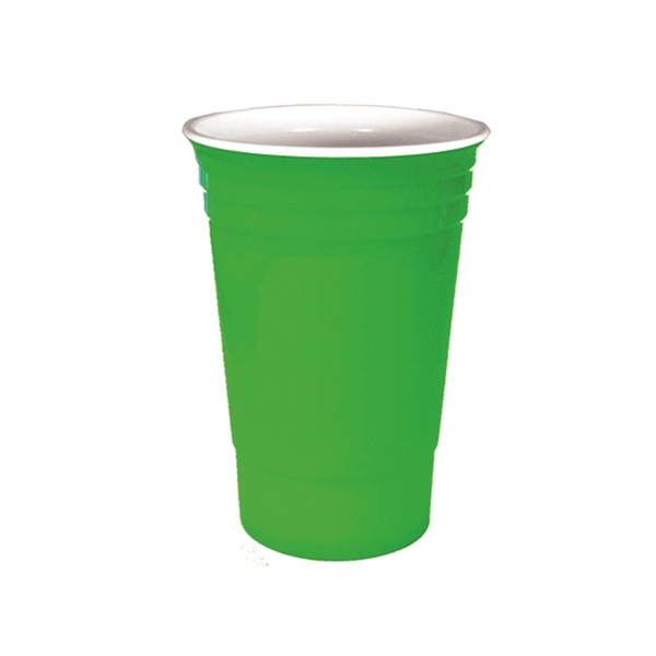 Eco-friendly and biodegradable 16 oz. party cup featuring double wall insulation.... from ASI 57956 Graphco line