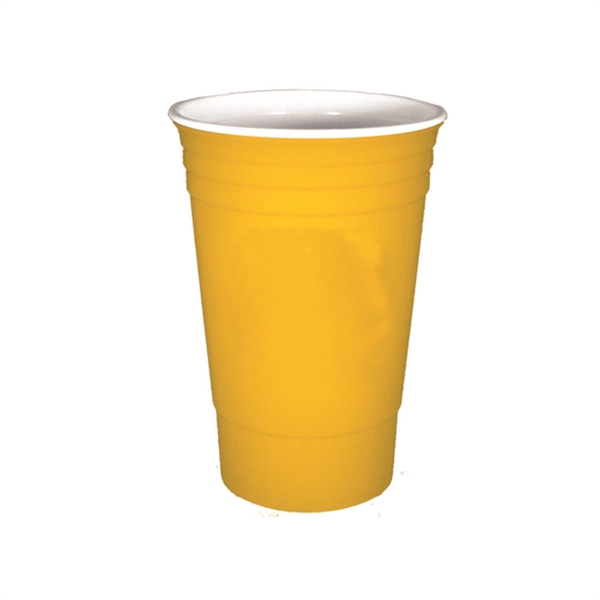 Eco-friendly and biodegradable 16 oz. party cup featuring double wall insulation.... from ASI 57956 Graphco line