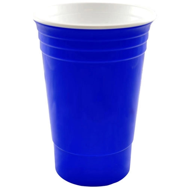 Eco-friendly and biodegradable 16 oz. party cup featuring double wall insulation.... from ASI 57956 Graphco line