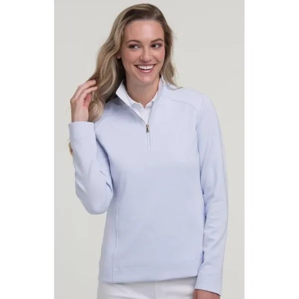 Fairway & Greene's classic quarter zip pullover with 1 x 1... from ASI 38120 Ball Pro / Diversified Quality Kitchenware