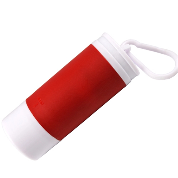 Dog bag dispenser equipped with clip, 25 bags, and bright flashlight.... from ASI 57956 Graphco line