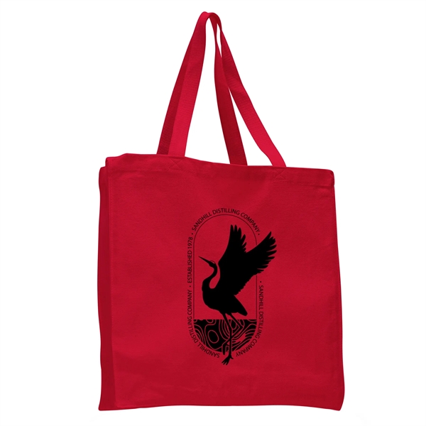 Canvas Tote w/ Single Color Screen Print... from ASI 92980 WOV-IN® / Universal Strap/Wov-In Line