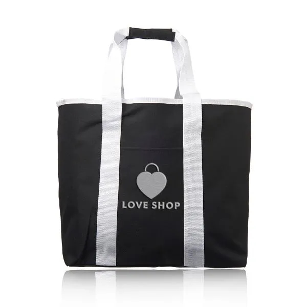 Large shopping tote bag with 46" handles.... from ASI 39552 BEL Promo