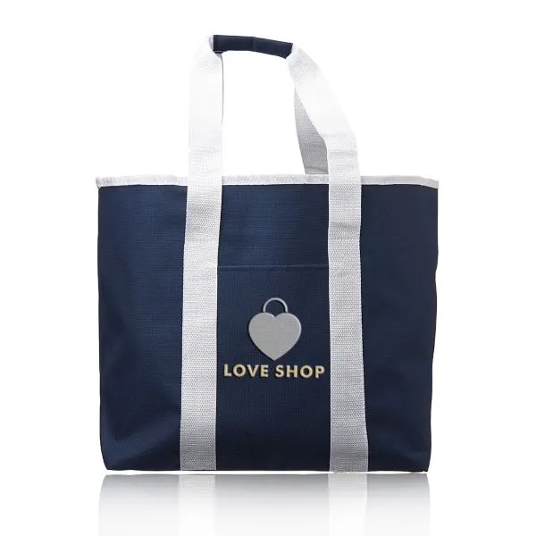Large shopping tote bag with 46" handles.... from ASI 39552 BEL Promo