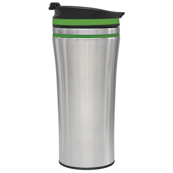 Laser Etched Color Band Tumbler 14oz... from ASI 89971 Stuff A Mug