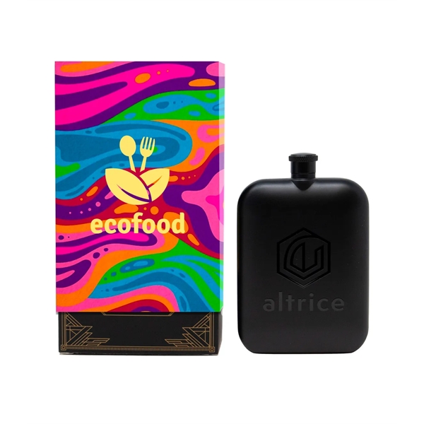 Single wall stainless steel flask. Sleek matte black finish and screw... from ASI 61966 HPG / OrigAudio HPG Gold