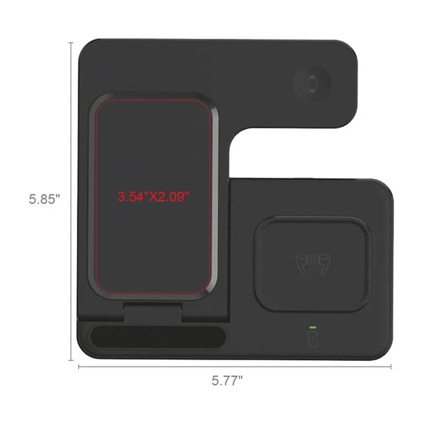 A top-seller on Amazon, the Galena 15W 3-in-1 Wireless Charger allows... from ASI 90154 Sunjoy Group Inc