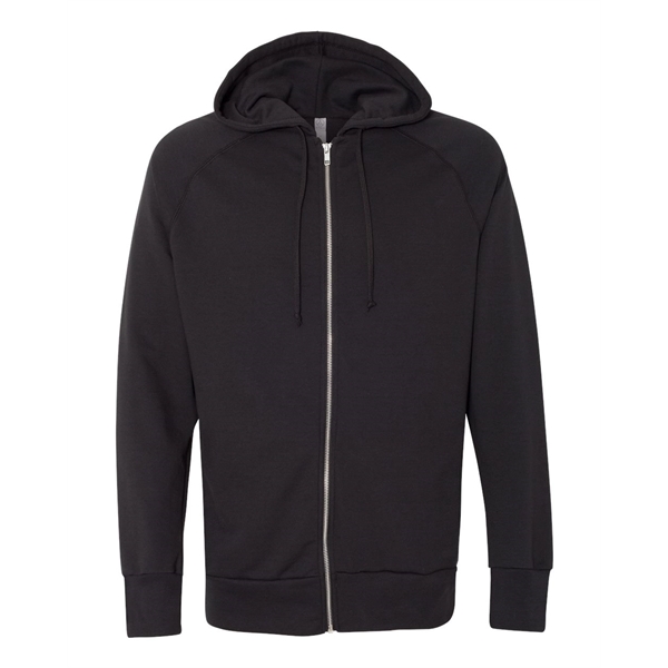 Full-zip raglan sweatshirt with an unlined hood, matching drawcord, and side... from ASI 84358 S&S Activewear