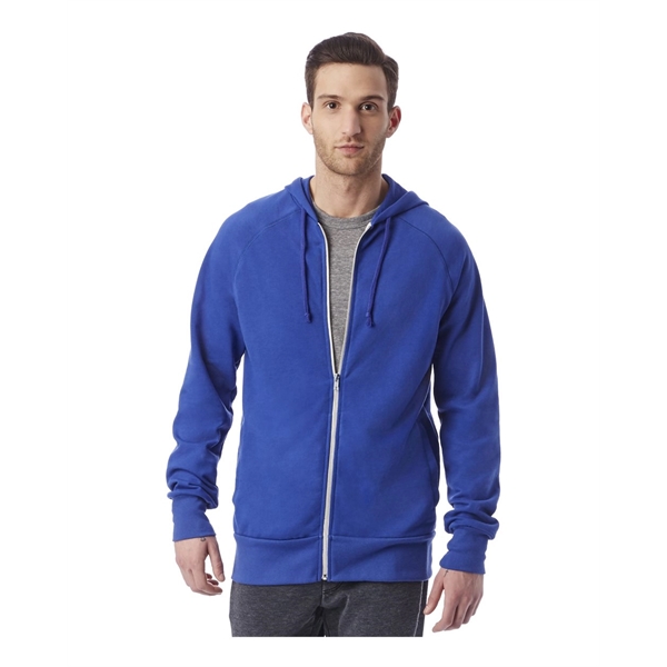 Full-zip raglan sweatshirt with an unlined hood, matching drawcord, and side... from ASI 84358 S&S Activewear