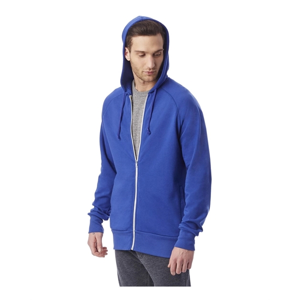 Full-zip raglan sweatshirt with an unlined hood, matching drawcord, and side... from ASI 84358 S&S Activewear