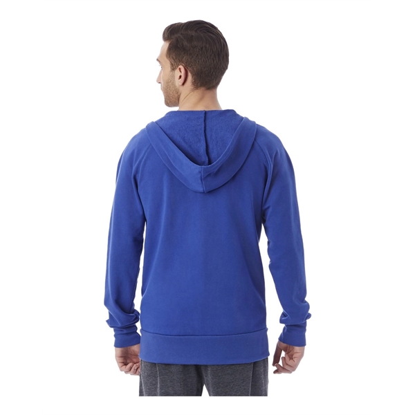 Full-zip raglan sweatshirt with an unlined hood, matching drawcord, and side... from ASI 84358 S&S Activewear