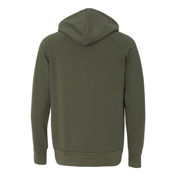 Full-zip raglan sweatshirt with an unlined hood, matching drawcord, and side... from ASI 84358 S&S Activewear