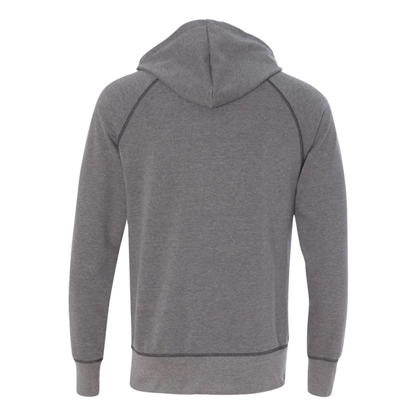 Full-zip raglan sweatshirt with an unlined hood, matching drawcord, and side... from ASI 84358 S&S Activewear