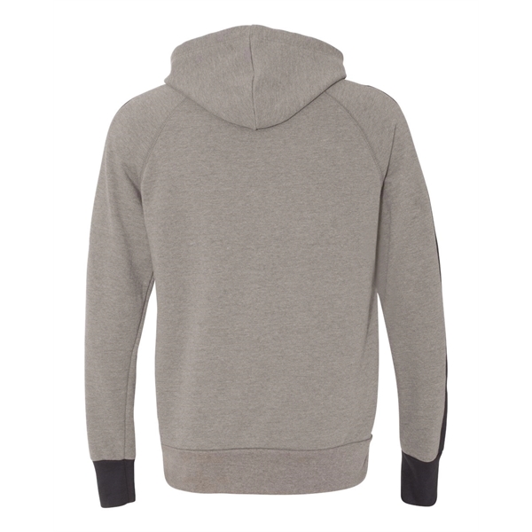 Full-zip raglan sweatshirt with an unlined hood, matching drawcord, and side... from ASI 84358 S&S Activewear