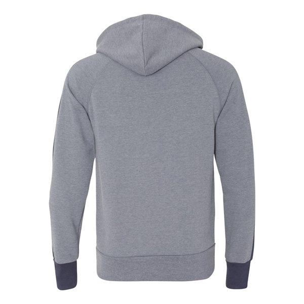 Full-zip raglan sweatshirt with an unlined hood, matching drawcord, and side... from ASI 84358 S&S Activewear