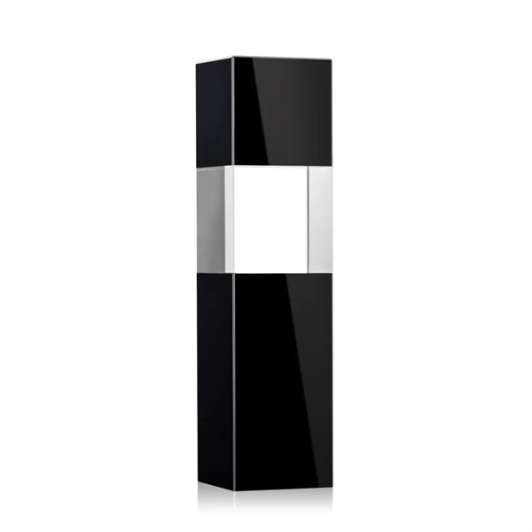 Araceli VividPrint™ Award intersects deep ebony crystal with a towering clear... from ASI 84592 St Regis Group / St Regis