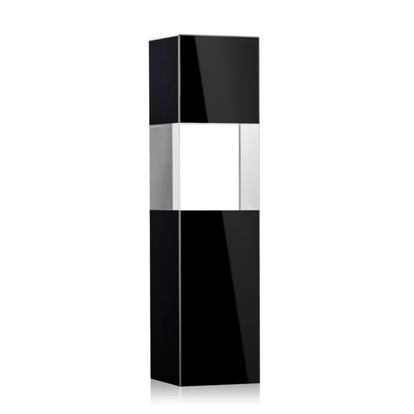 Araceli VividPrint™ Award intersects deep ebony crystal with a towering clear... from ASI 84592 St Regis Group / St Regis