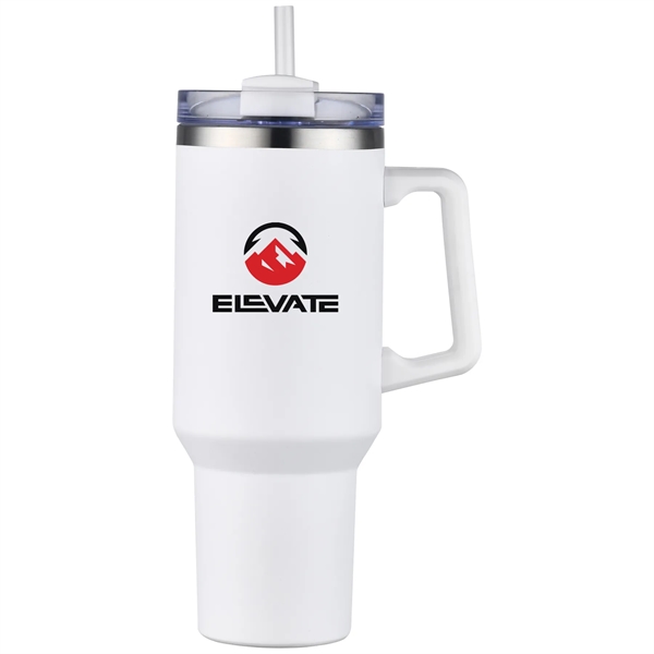 Double-wall, vacuum-insulated, stainless steel mug... from ASI 80060 VisionUSA