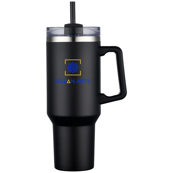 Double-wall, vacuum-insulated, stainless steel mug... from ASI 80060 VisionUSA