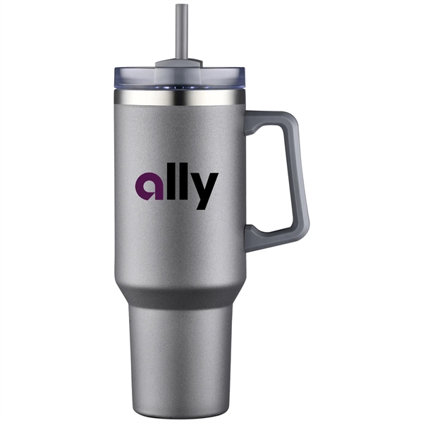 Double-wall, vacuum-insulated, stainless steel mug... from ASI 80060 VisionUSA