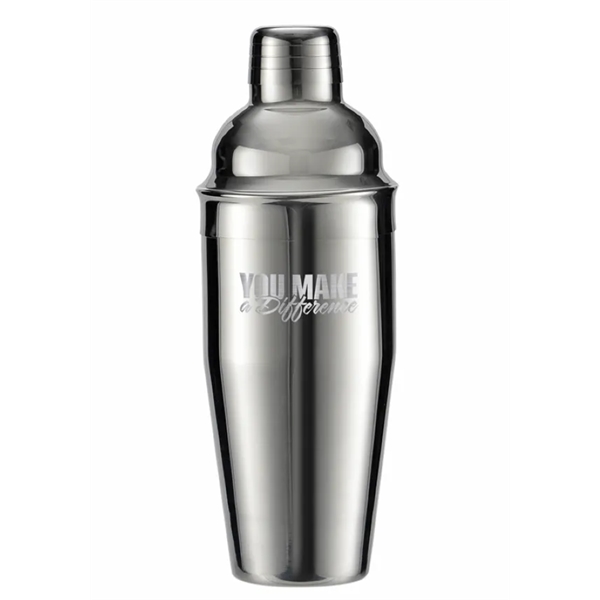 Laser Etched Drink Shaker Stainless Steel 25oz... from ASI 89971 Stuff A Mug