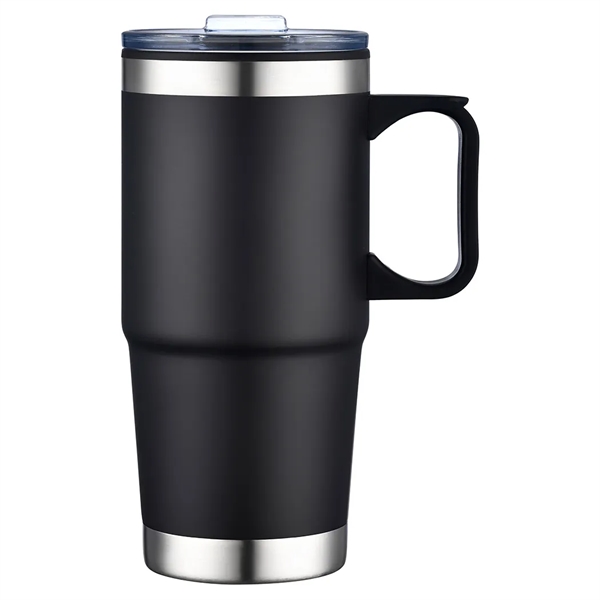 24 oz Silver Bottom Travel Mug... from ASI 31517 Admart Products